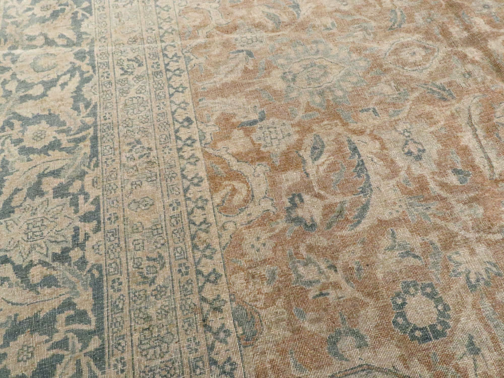Antique Persian Tabriz Carpet, No.20215 - Gss