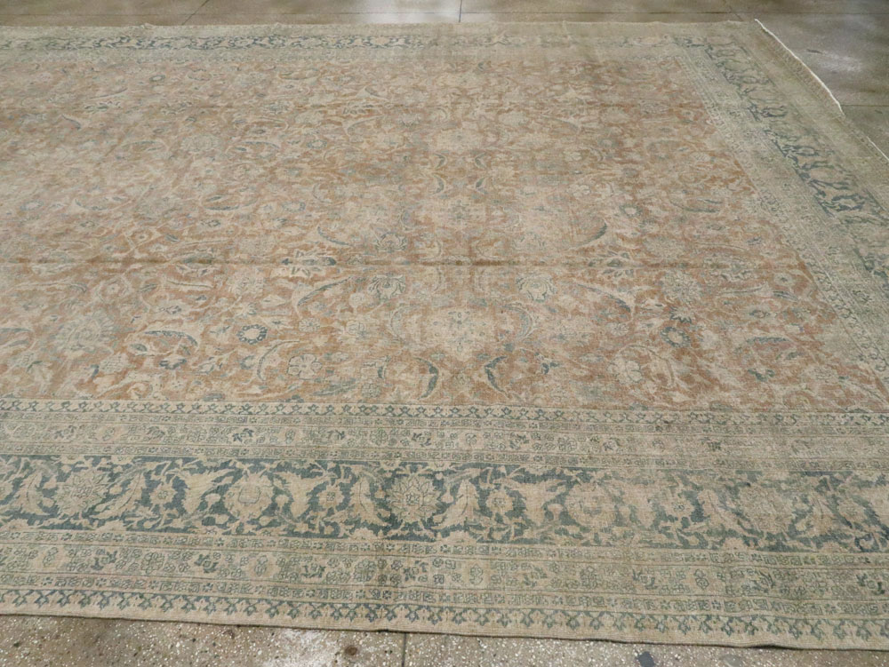 Antique Persian Tabriz Carpet, No.20215 - Gss