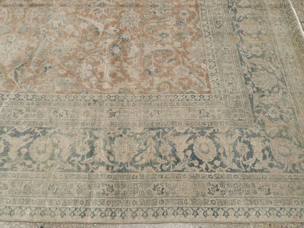 Antique Persian Tabriz Carpet, No.20215 - Gss