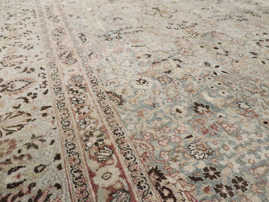 Antique Persian Mashad Large Room Size Carpet, No.20217 - Gss