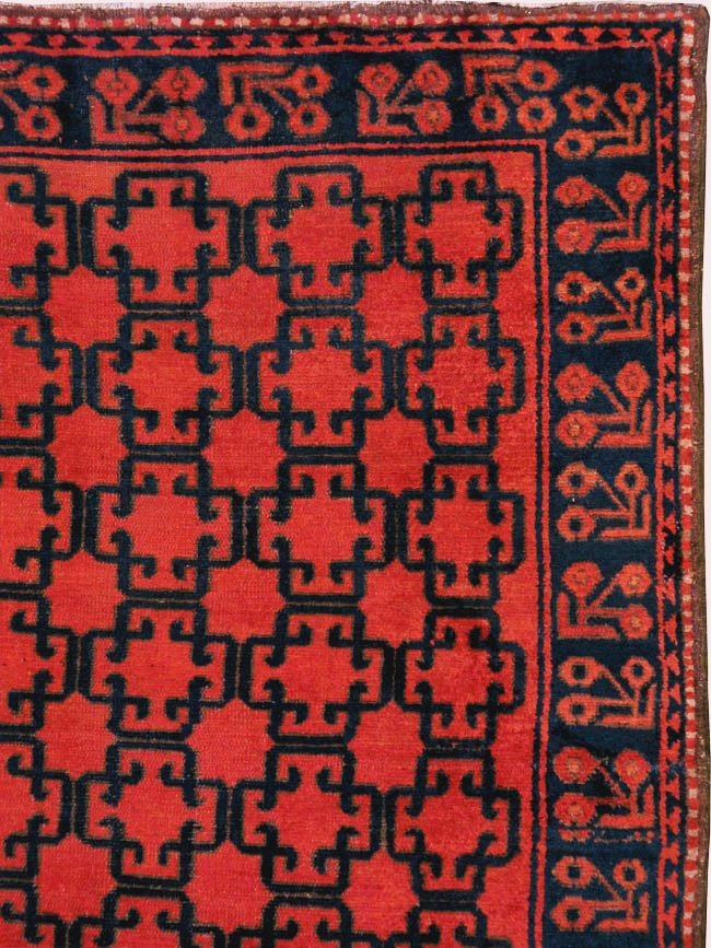 Antique East Turkestan Kirghiz Gallery Rug, No.20219 - Gss