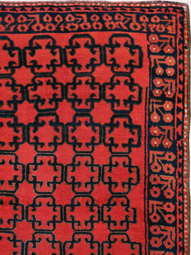 Antique East Turkestan Kirghiz Gallery Rug, No.20219 - Gss