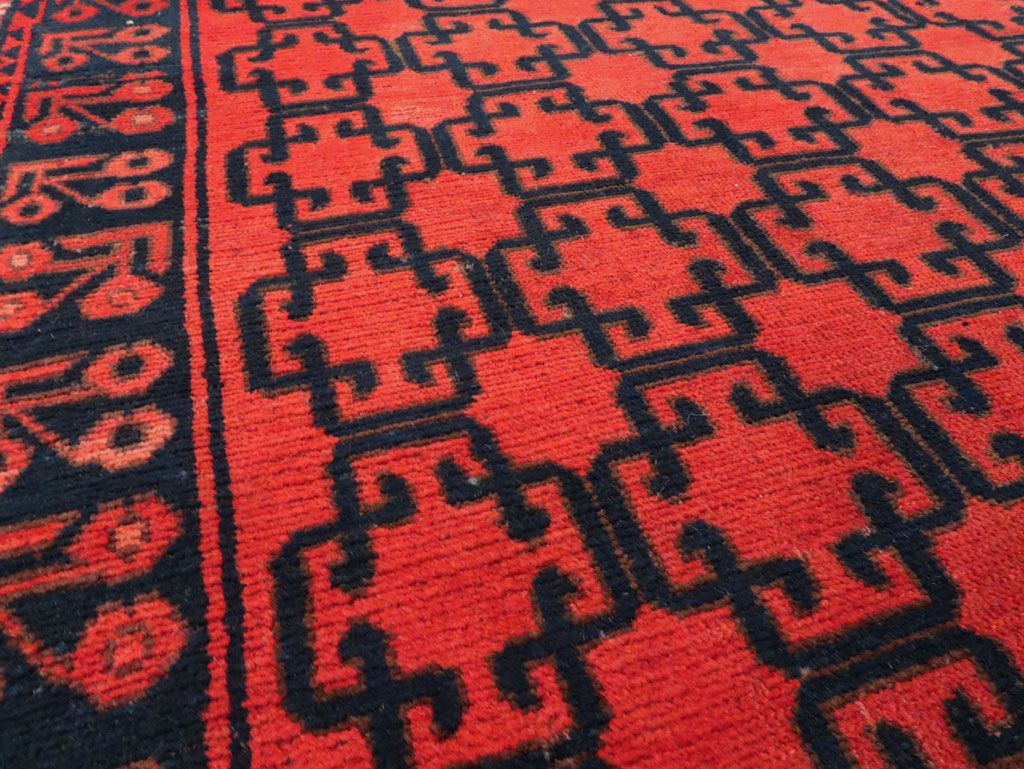 Antique East Turkestan Kirghiz Gallery Rug, No.20219 - Gss