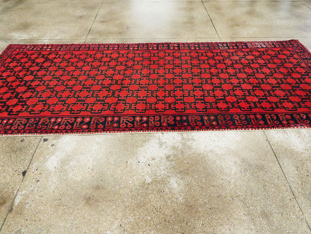 Antique East Turkestan Kirghiz Gallery Rug, No.20219 - Gss