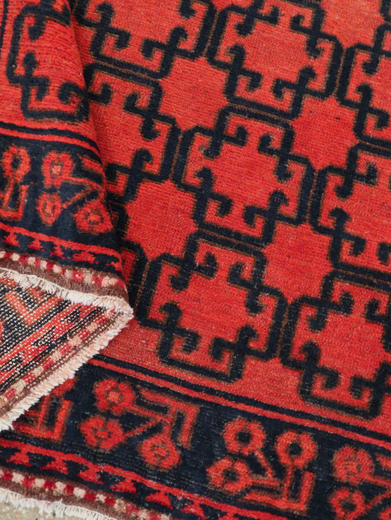 Antique East Turkestan Kirghiz Gallery Rug, No.20219 - Gss