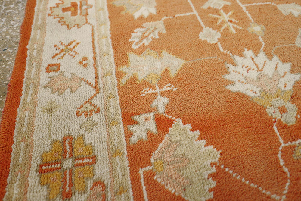 Antique Turkish Oushak Rug, No.20221 - Gss