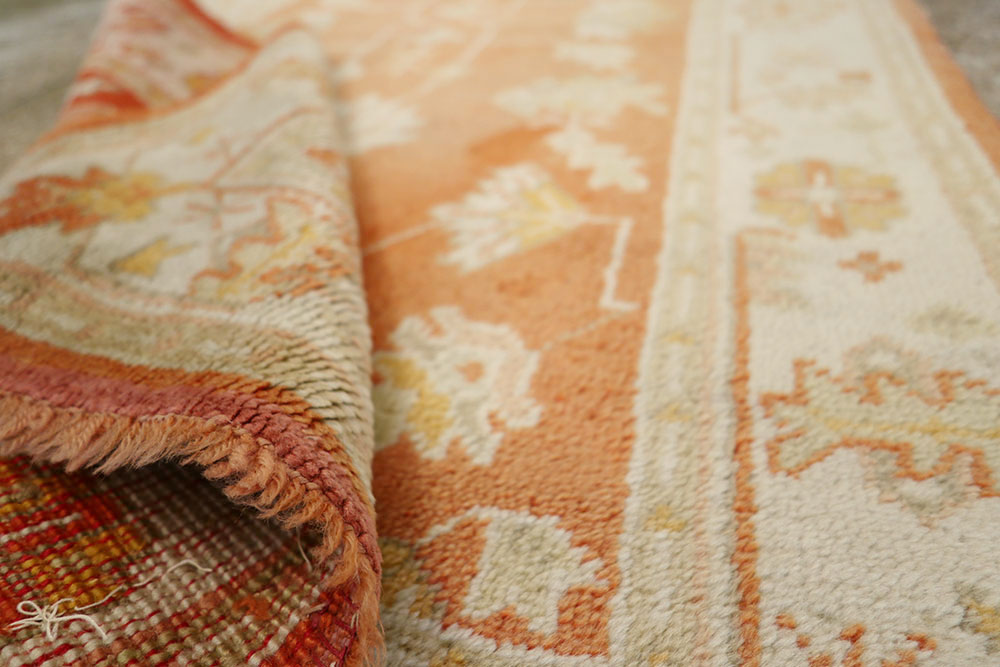 Antique Turkish Oushak Rug, No.20221 - Gss