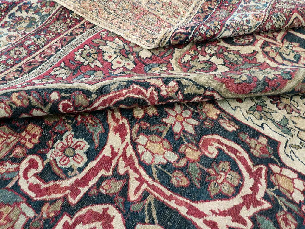 Antique Lavar Kerman Carpet, No.20226 - Gss