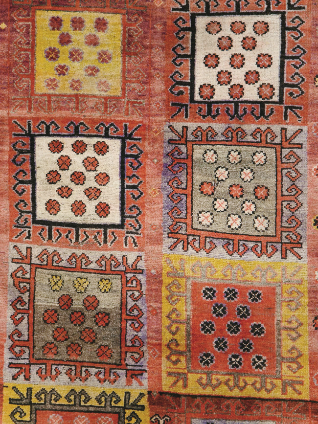 Antique East Turkestan Khotan Gallery Rug, No.20231 - Gss