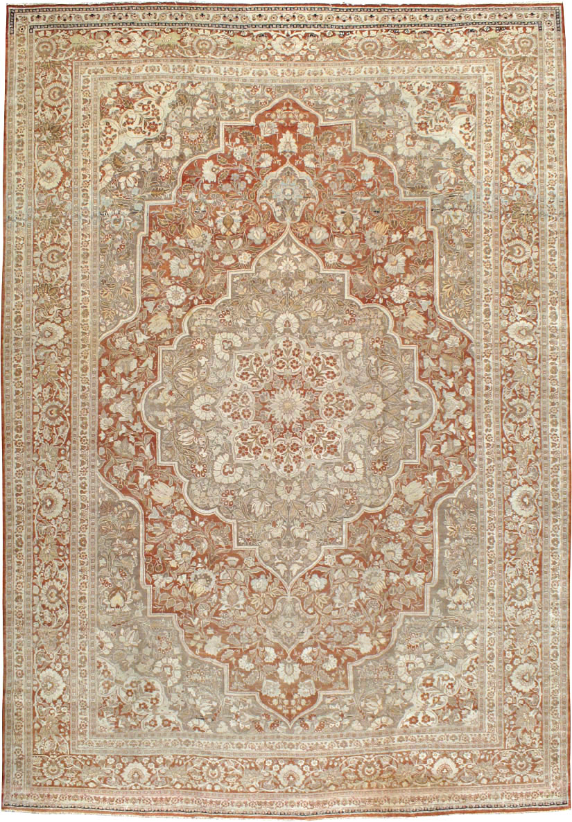 Antique Tabriz Hagi Jalili Carpet, No.20236 - Gss