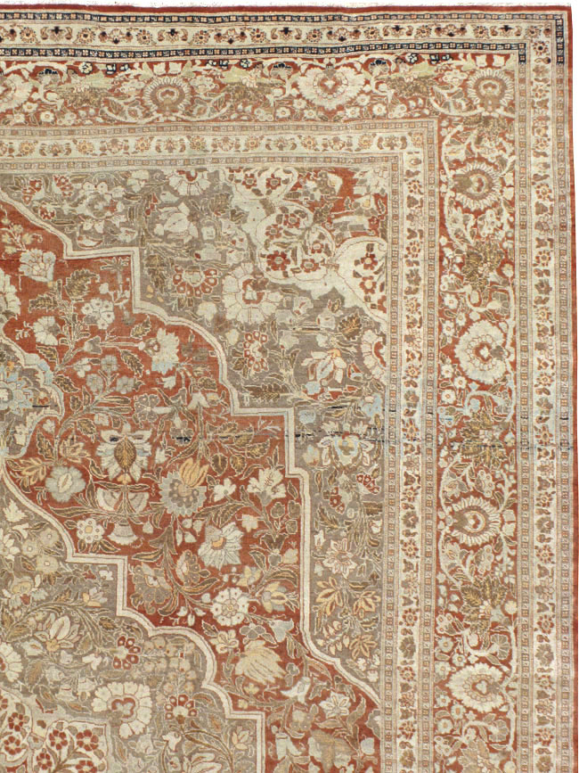 Antique Tabriz Hagi Jalili Carpet, No.20236 - Gss