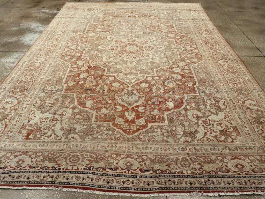 Antique Tabriz Hagi Jalili Carpet, No.20236 - Gss
