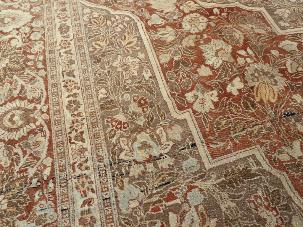 Antique Tabriz Hagi Jalili Carpet, No.20236 - Gss
