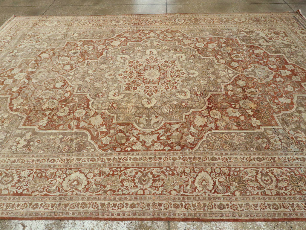 Antique Tabriz Hagi Jalili Carpet, No.20236 - Gss