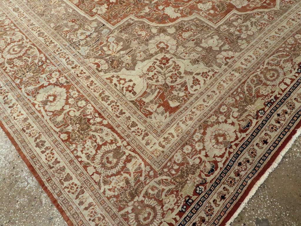 Antique Tabriz Hagi Jalili Carpet, No.20236 - Gss
