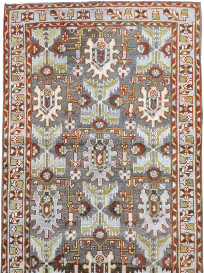 Antique Malayer Runner, No.20238 - Gss