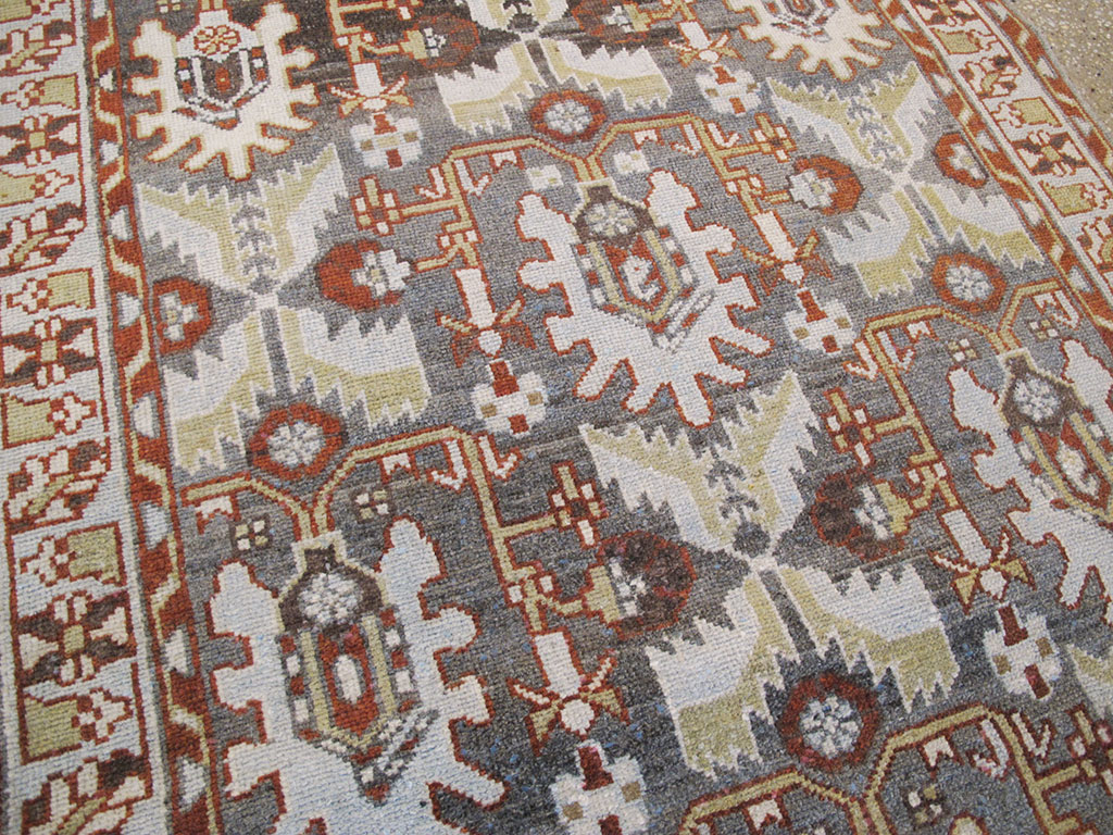 Antique Malayer Runner, No.20238 - Gss