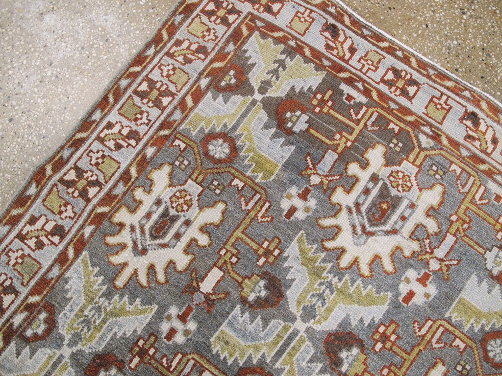 Antique Malayer Runner, No.20238 - Gss