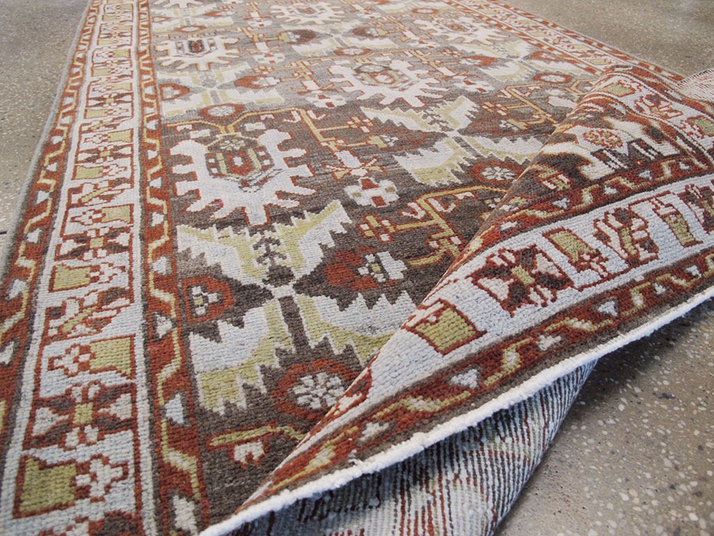 Antique Malayer Runner, No.20238 - Gss