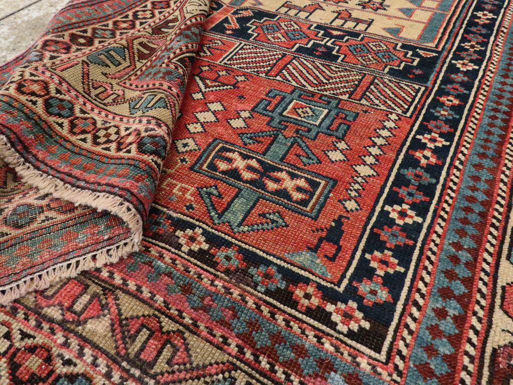 Antique Caucasian Shirvan Rug, No.20242 - Gss