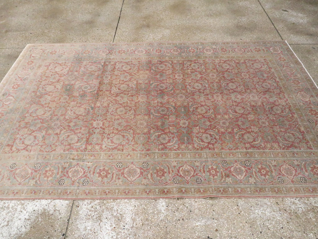 Antique Persian Tabriz Carpet, No.20259 - Gss