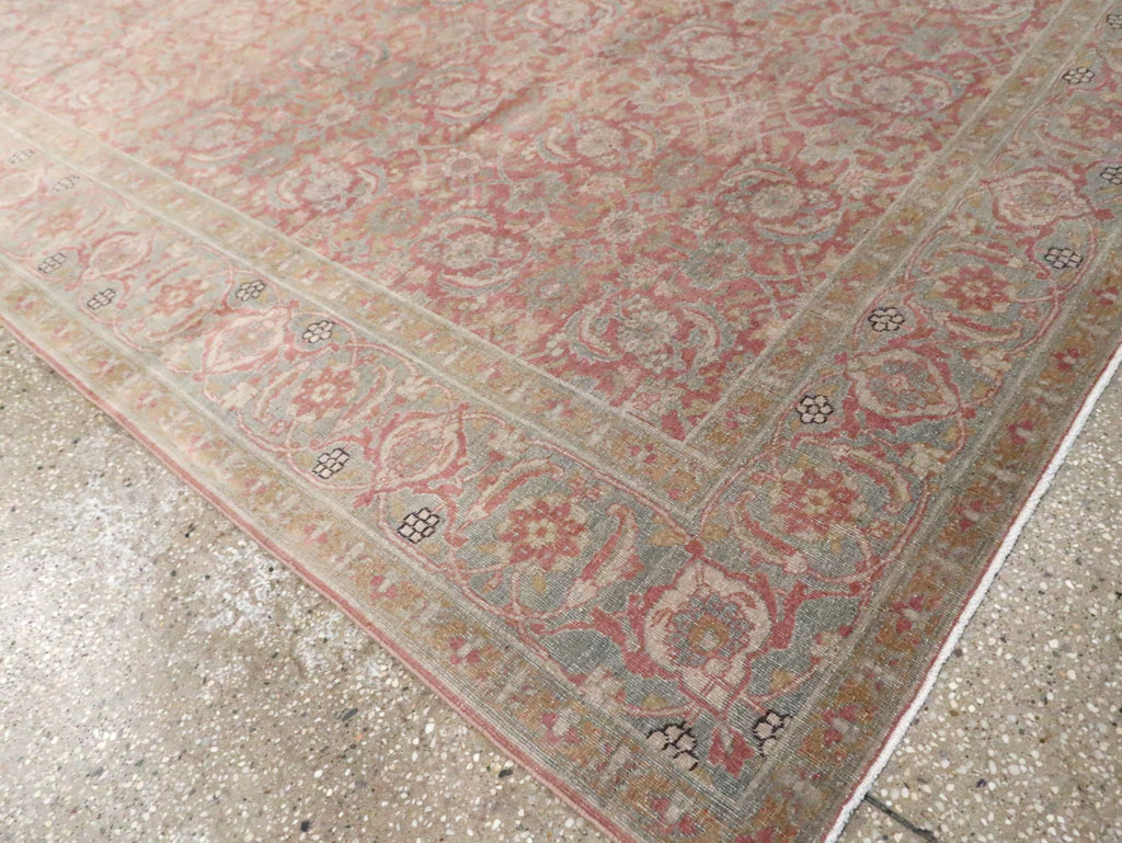 Antique Persian Tabriz Carpet, No.20259 - Gss