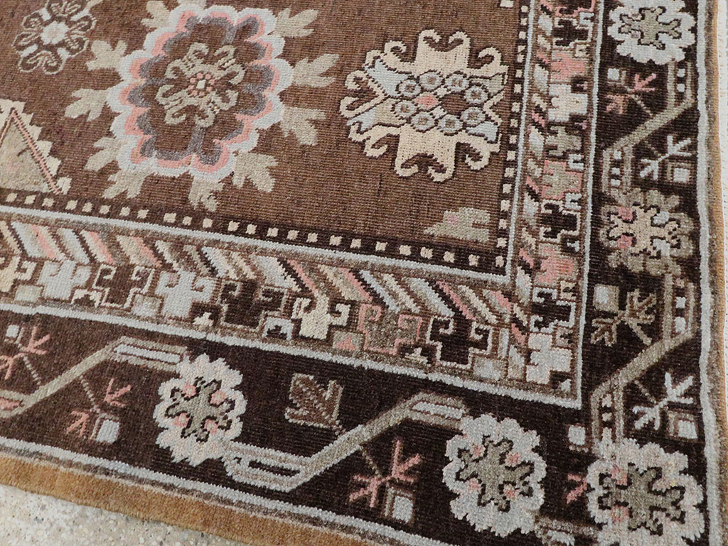 Antique East Turkestan Khotan Carpet, No.20263 - Gss