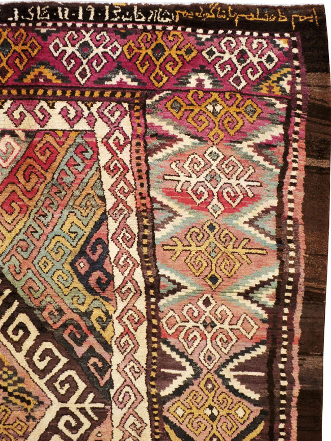 Antique Persian Kurdish Carpet, No.20270 - Gss