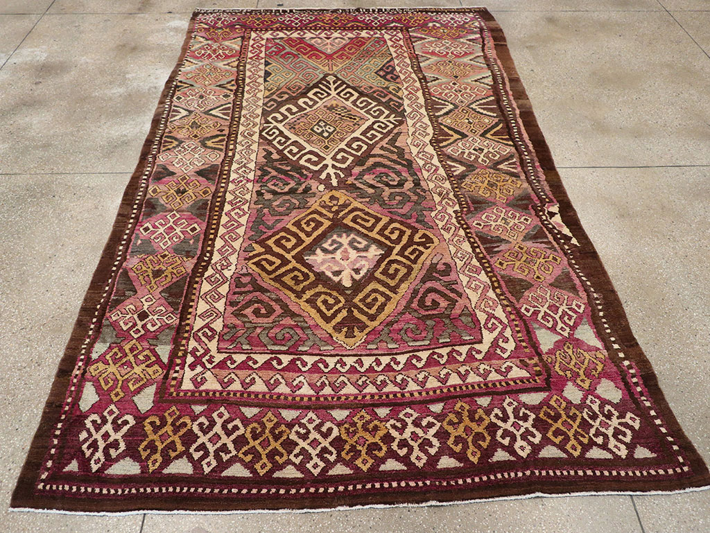 Antique Persian Kurdish Carpet, No.20270 - Gss