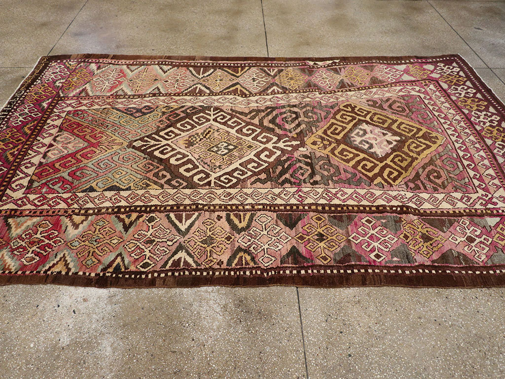 Antique Persian Kurdish Carpet, No.20270 - Gss