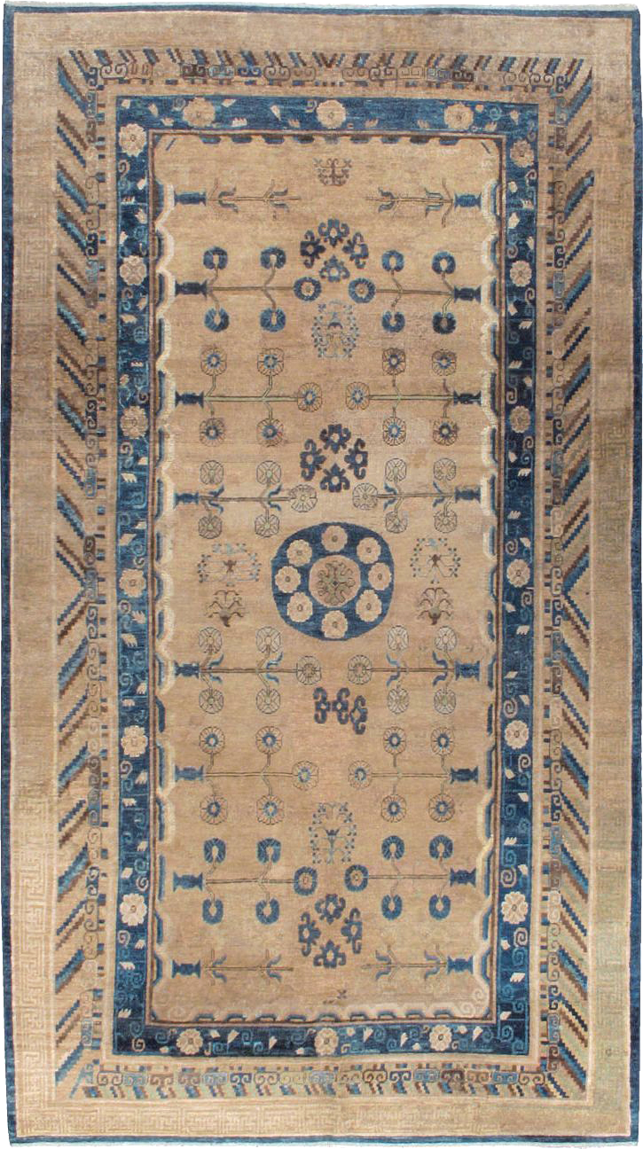 Antique East Turkestan Khotan Carpet, No.20271 - Gss