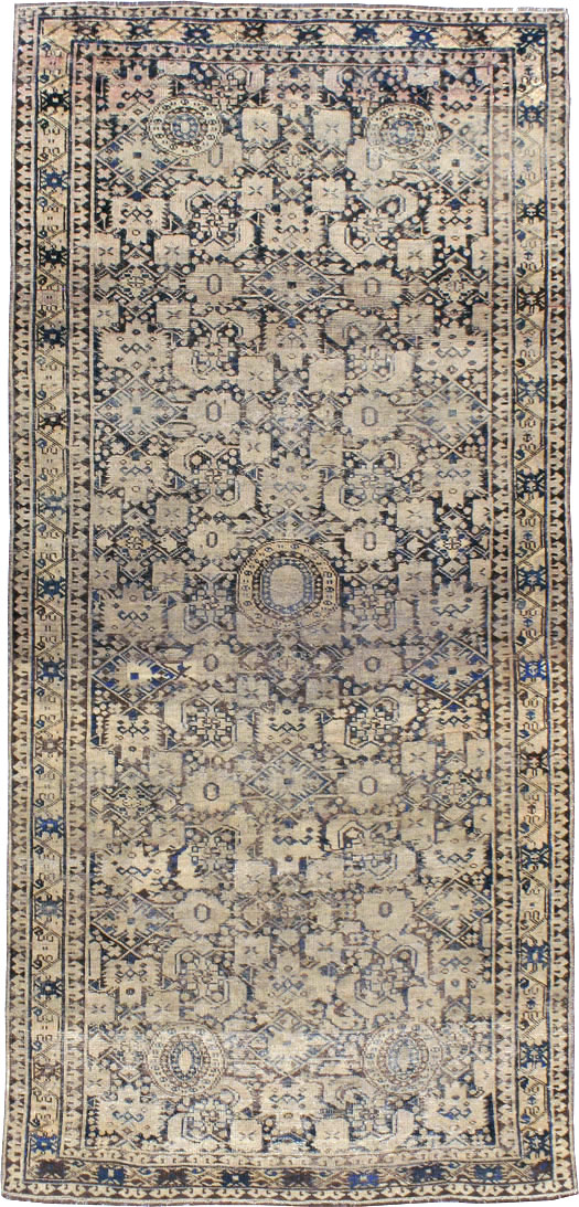 Antique Persian Turkoman Carpet, No.20273 - Gss