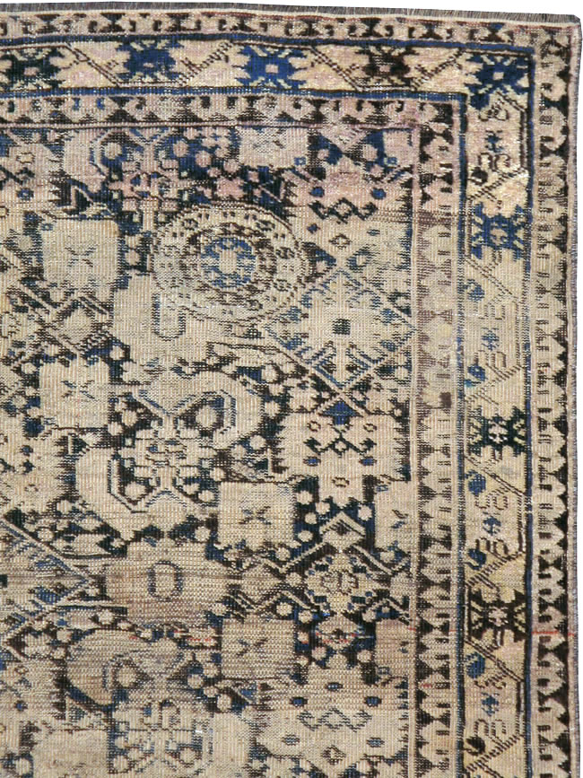 Antique Persian Turkoman Carpet, No.20273 - Gss