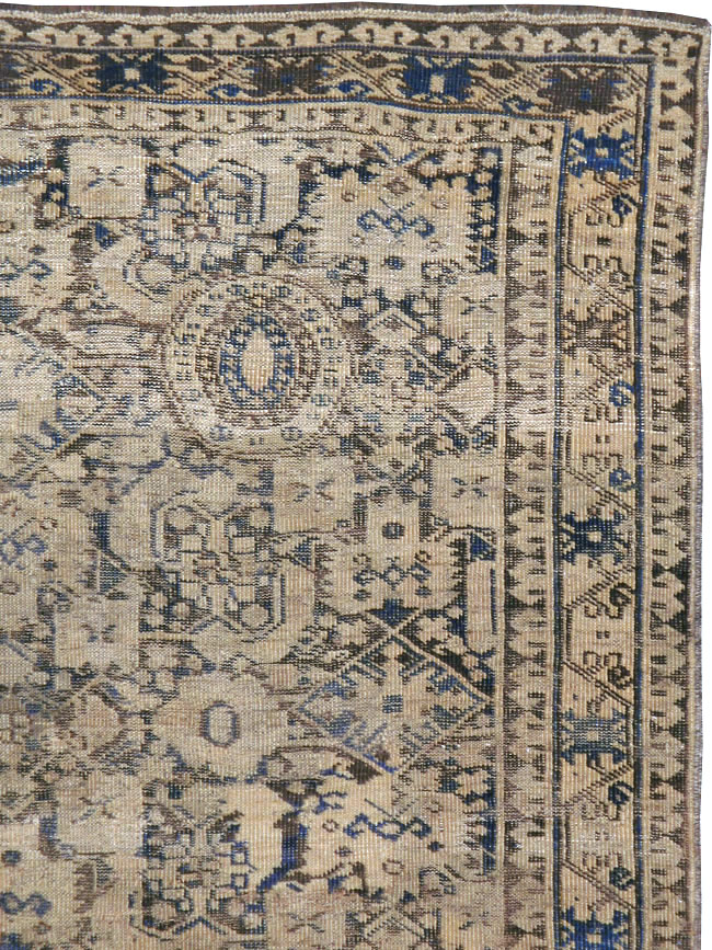 Antique Persian Turkoman Carpet, No.20273 - Gss
