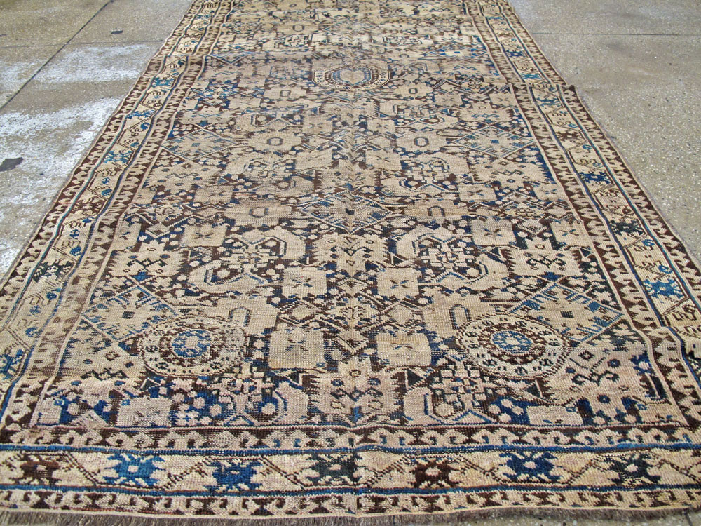 Antique Persian Turkoman Carpet, No.20273 - Gss