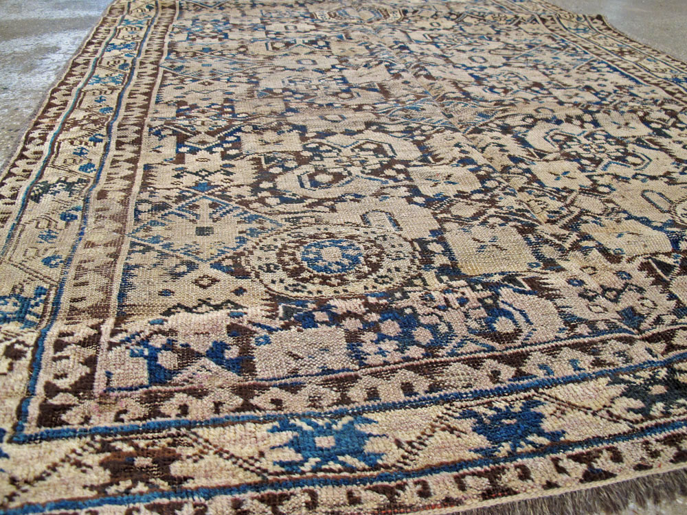 Antique Persian Turkoman Carpet, No.20273 - Gss
