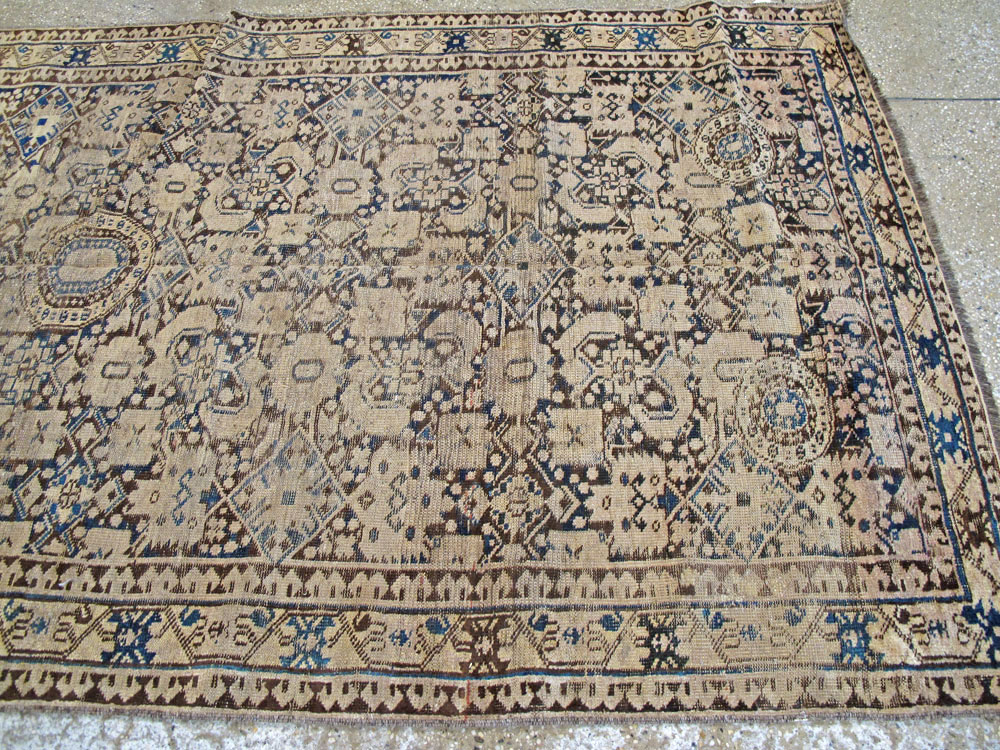 Antique Persian Turkoman Carpet, No.20273 - Gss