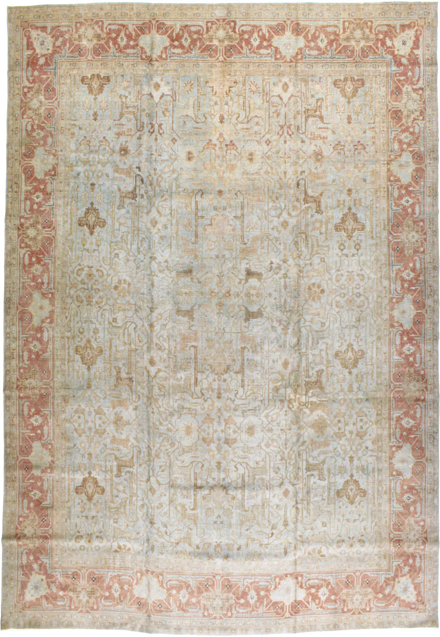 Antique Persian Tabriz Carpet, No.20288 - Gss