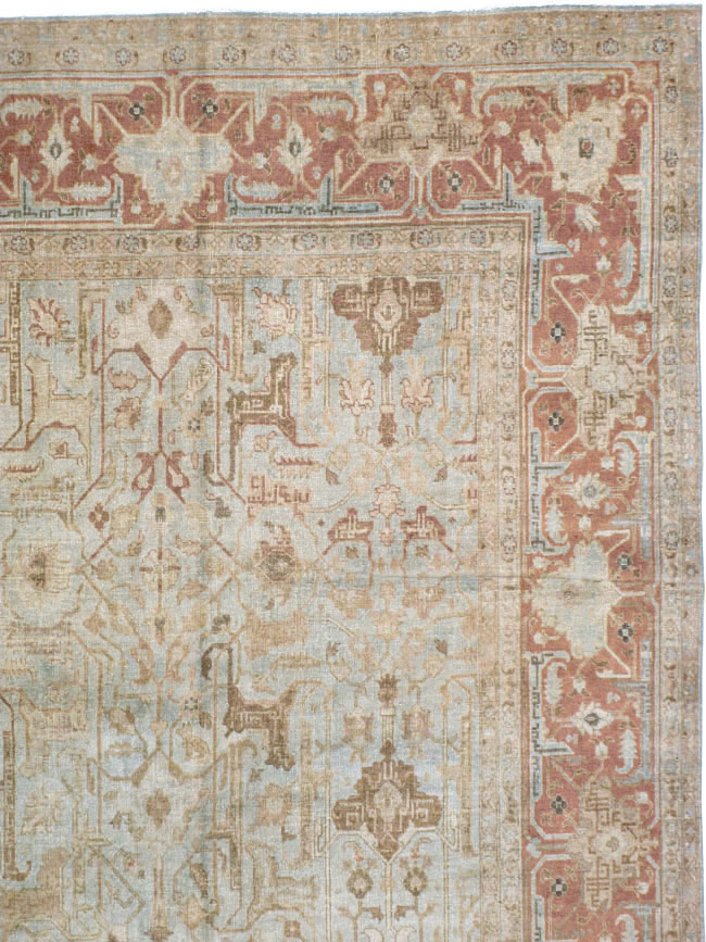 Antique Persian Tabriz Carpet, No.20288 - Gss