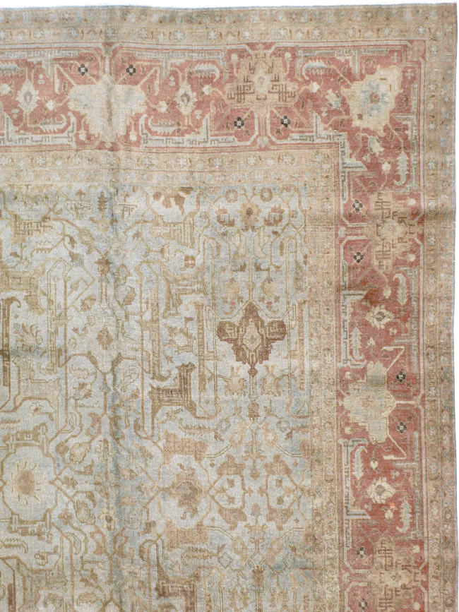 Antique Persian Tabriz Carpet, No.20288 - Gss