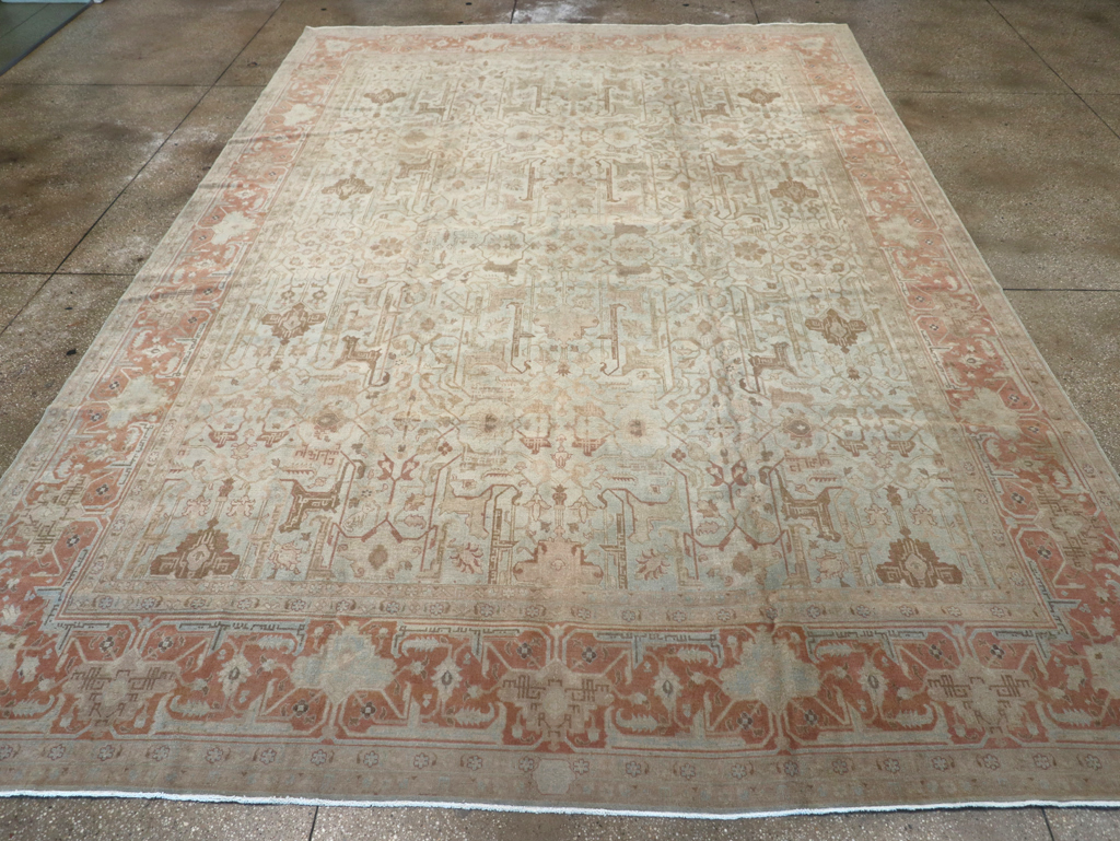 Antique Persian Tabriz Carpet, No.20288 - Gss