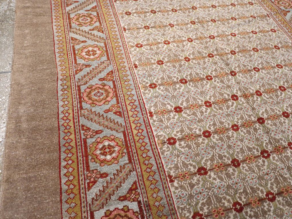 Antique Persian Serab Wide Gallery Runner, No.20289 - Gss