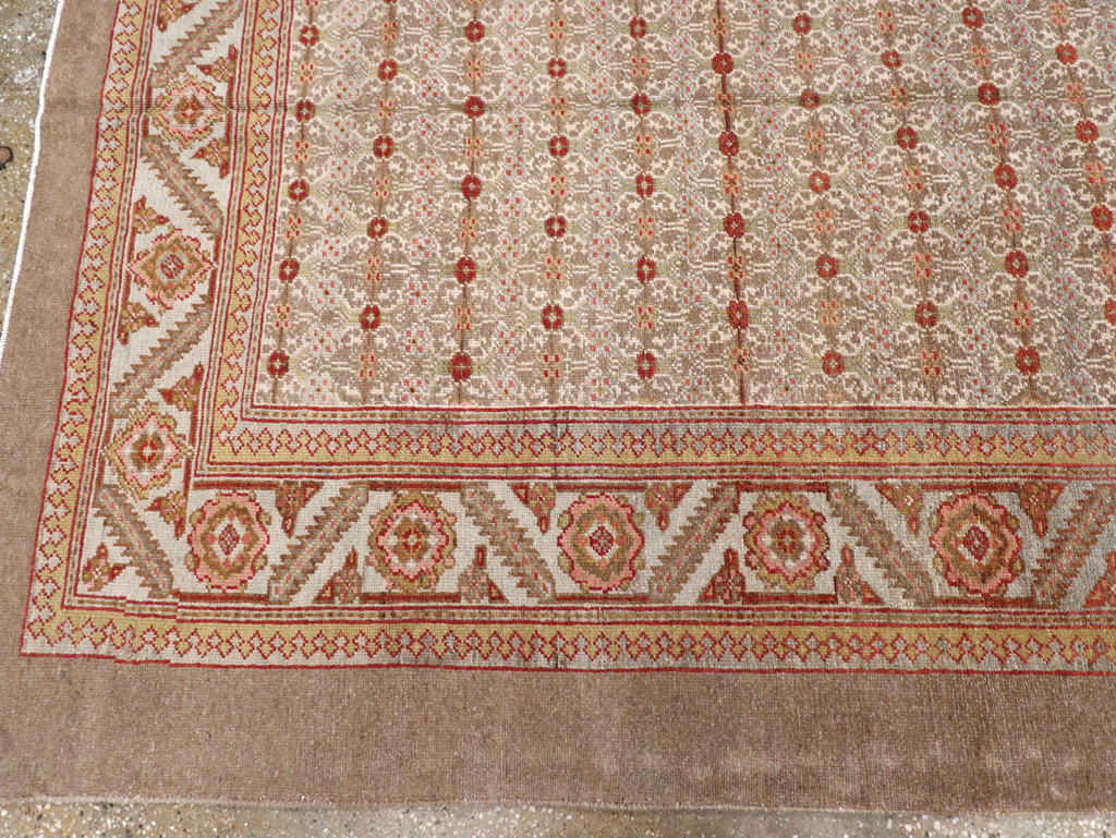 Antique Persian Serab Wide Gallery Runner, No.20289 - Gss