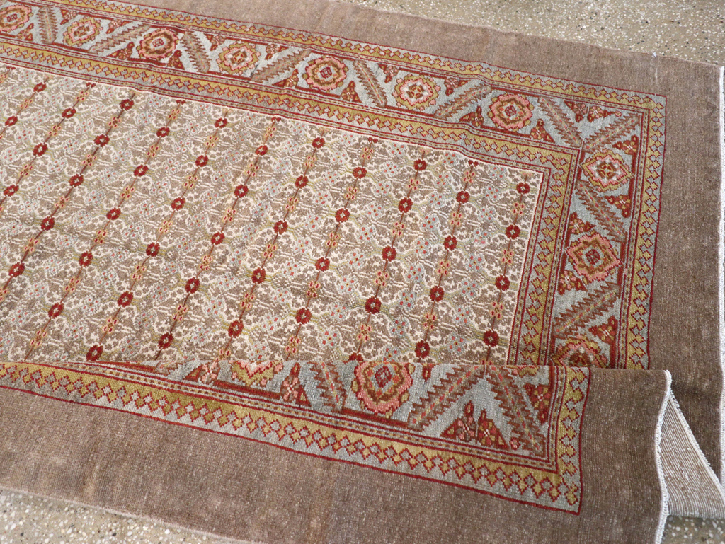 Antique Persian Serab Wide Gallery Runner, No.20289 - Gss