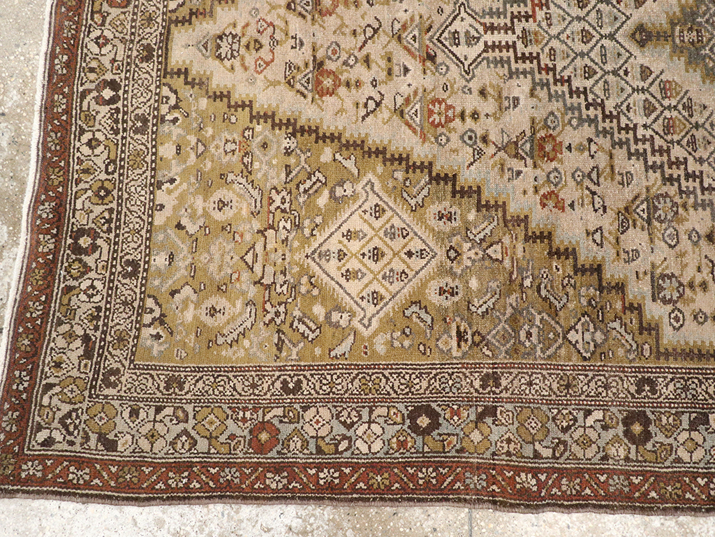 Antique Persian Malayer Rug, No.20293 - Gss
