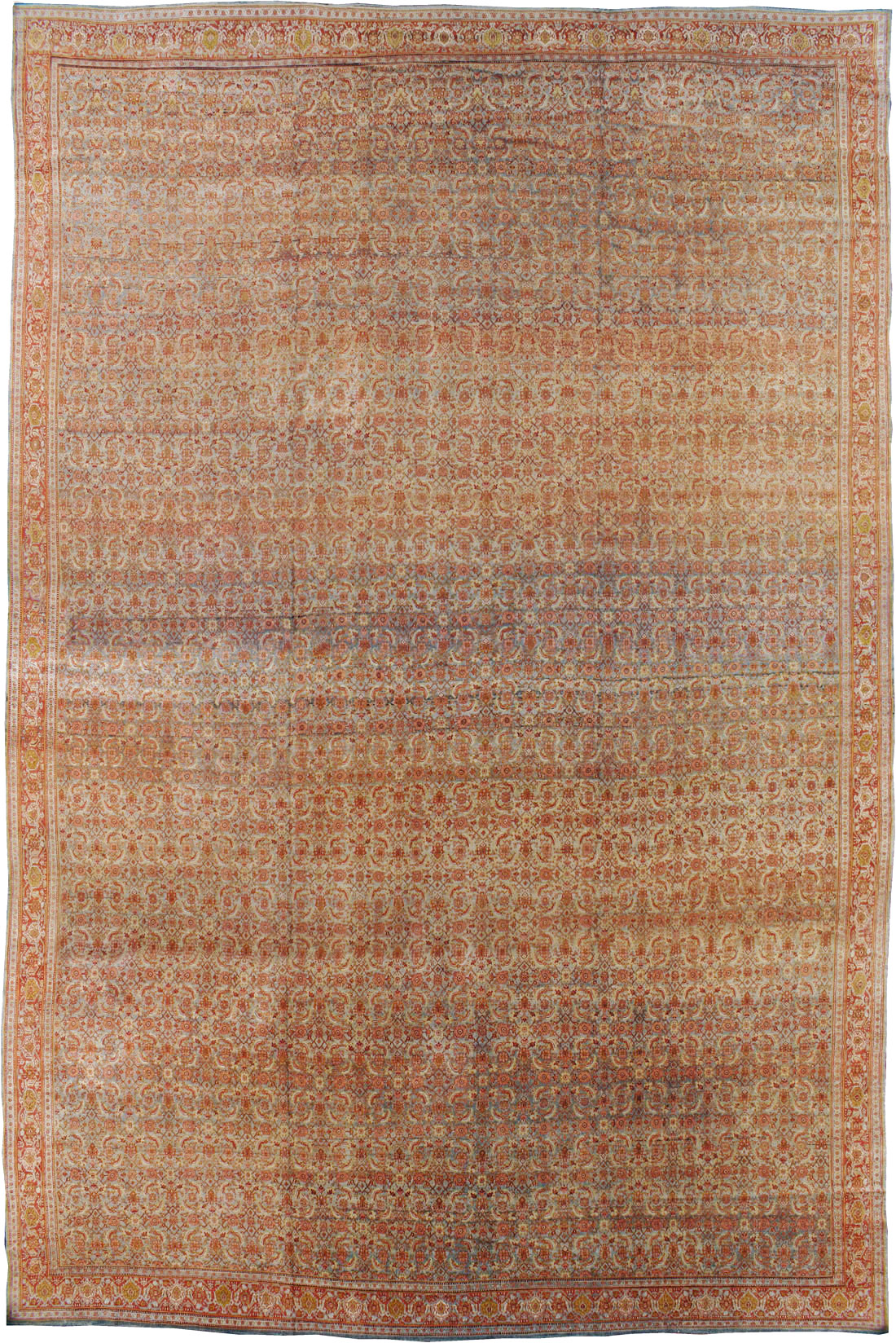 Antique Persian Senneh Carpet, No.20301 - Gss