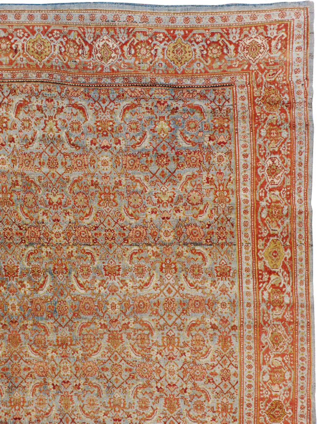 Antique Persian Senneh Carpet, No.20301 - Gss