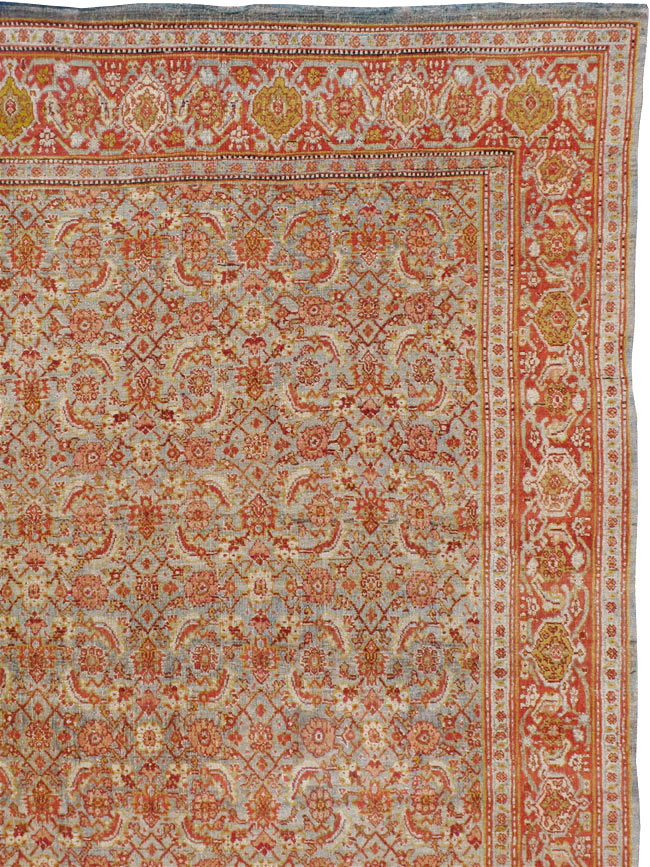 Antique Persian Senneh Carpet, No.20301 - Gss