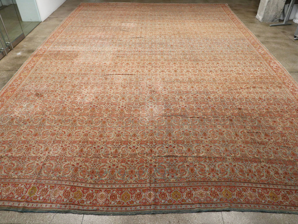 Antique Persian Senneh Carpet, No.20301 - Gss