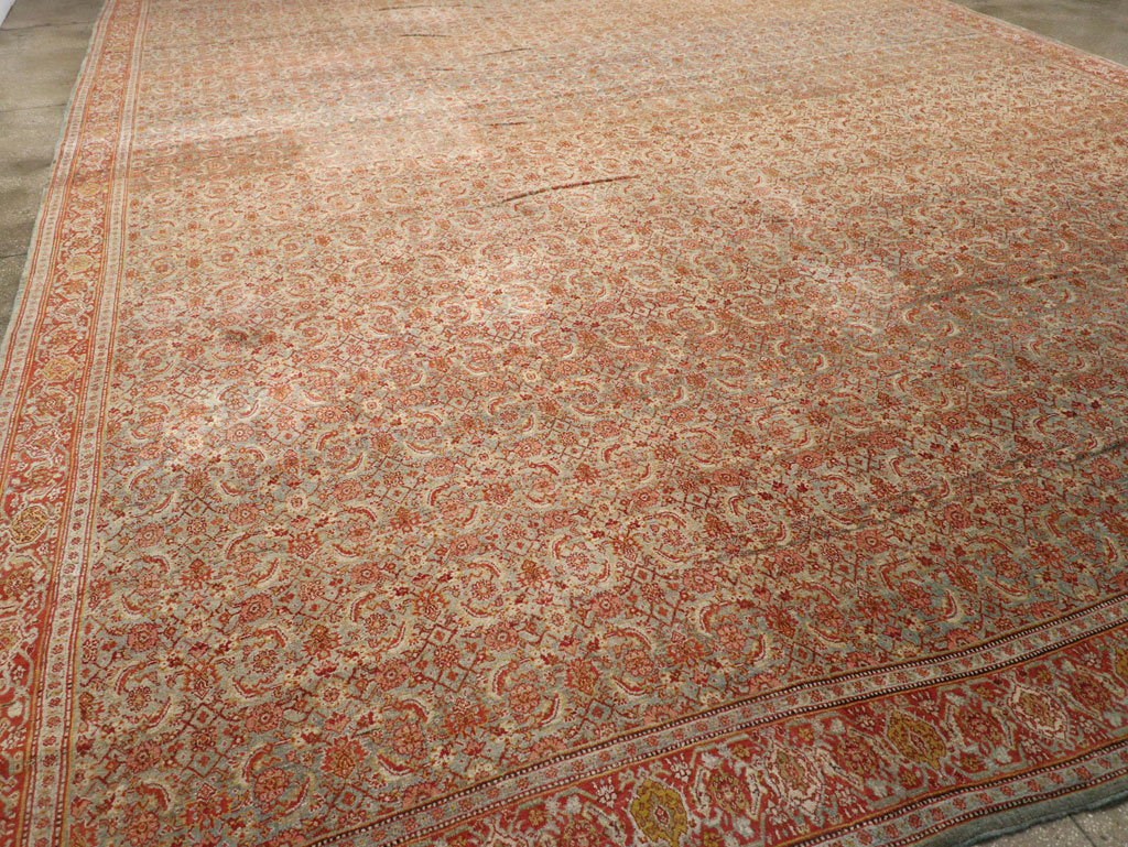 Antique Persian Senneh Carpet, No.20301 - Gss